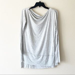 Free People Gray blouse